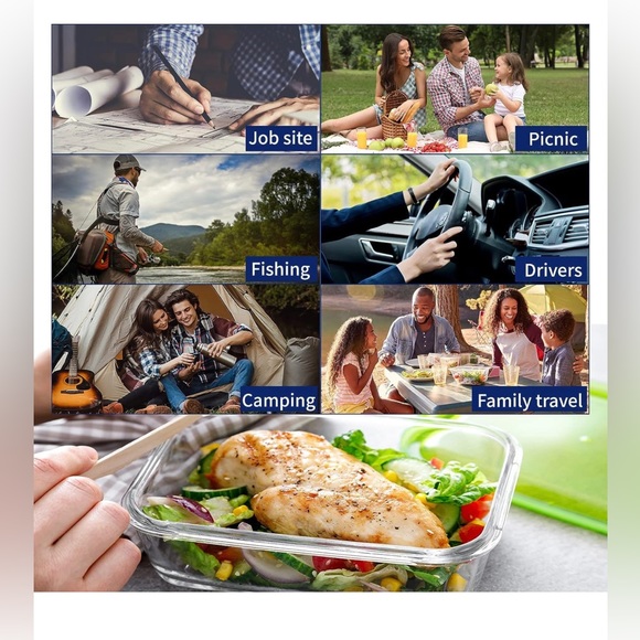 Warmer Lunch Box Portable Truck Microwave 24V Heated
Lunch Box for aldults - Picture 6 of 7